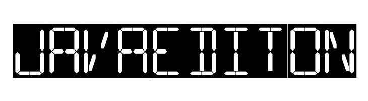 16 Segments  Free Fonts Download