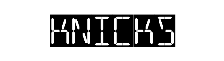 16 Segments  Free Fonts Download