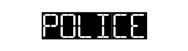 16 Segments  Free Fonts Download