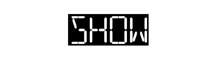 16 Segments  Free Fonts Download