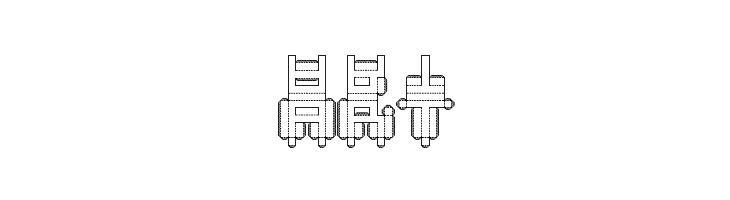 Punched Out Regular  Free Fonts Download