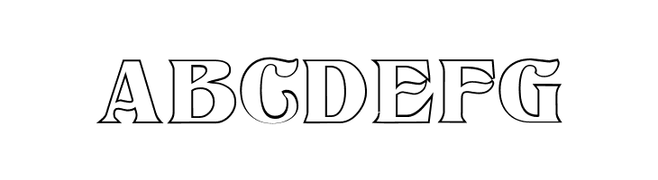 Titania Outline  Free Fonts Download