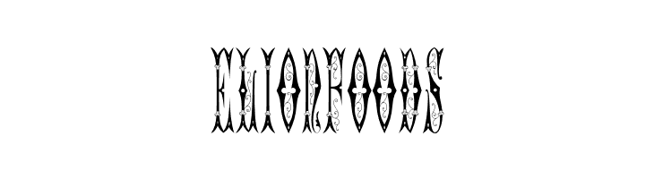 Sajou Fancy Gothic  Free Fonts Download