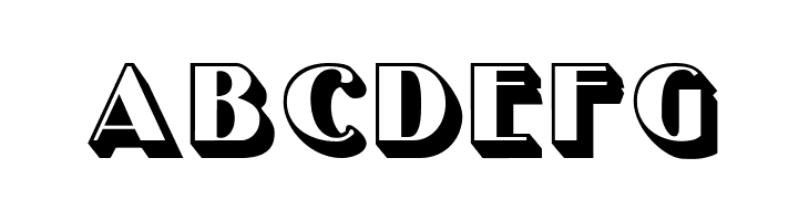 UncleBobMF-Shadow  Free Fonts Download