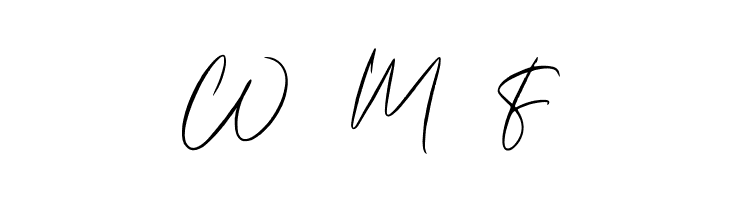Amettasignature  Free Fonts Download