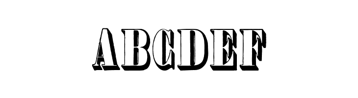 Plastische Plakat-Antiqua  Free Fonts Download