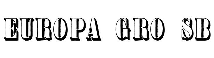 Plastische Plakat-Antiqua  Free Fonts Download