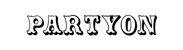 CarnivalMF OpenShadow  Free Fonts Download