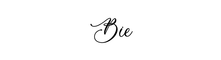 Billion Calligraphy - Personal Use  Free Fonts Download