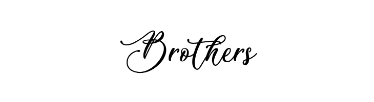 Billion Calligraphy - Personal Use  Free Fonts Download