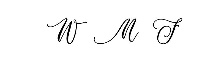 Billion Calligraphy - Personal Use  Free Fonts Download