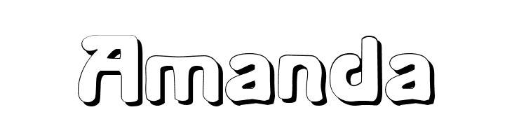 La Negrita Shadow  Free Fonts Download