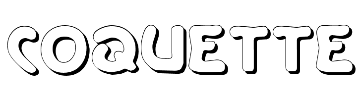 La Negrita Shadow  Free Fonts Download