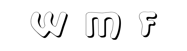 La Negrita Shadow  Free Fonts Download
