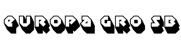 SudburyBasin3D-Regular  Free Fonts Download