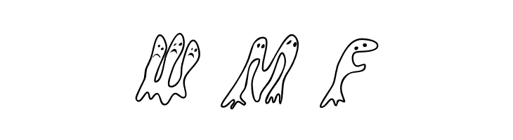 GroovyGhosties-Regular  Free Fonts Download