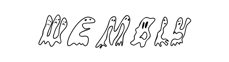 GroovyGhosties-Regular  Free Fonts Download