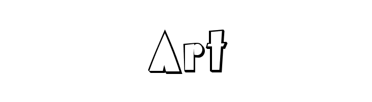 AirmoleShaded-Regular  Free Fonts Download