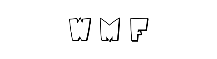 AirmoleShaded-Regular  Free Fonts Download