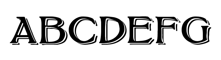 BoltonShadowed  Free Fonts Download