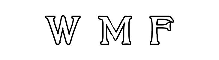 BoltonOutline  Free Fonts Download