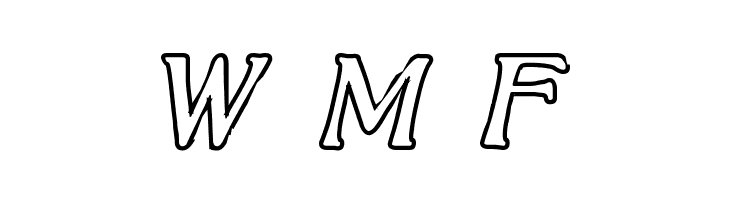 BoltonItalicOutline  Free Fonts Download