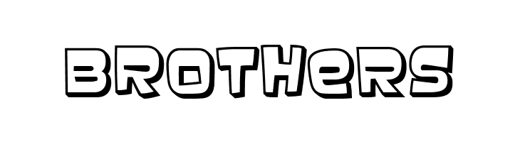 Baveuse3D-Regular  Free Fonts Download