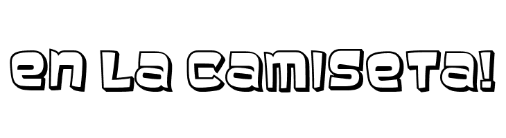 Baveuse3D-Regular  Free Fonts Download