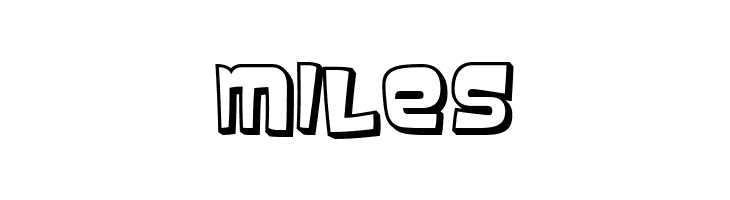 Baveuse3D-Regular  Free Fonts Download