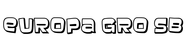 Baveuse3D-Regular  Free Fonts Download