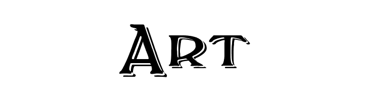 BoltonTitlingShadowed  Free Fonts Download