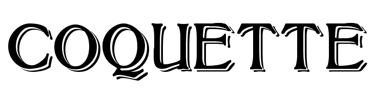 BoltonTitlingShadowed  Free Fonts Download