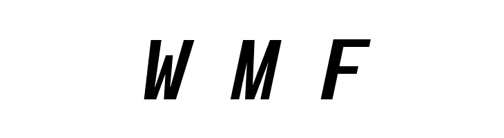 Unispace-BoldItalic  Free Fonts Download