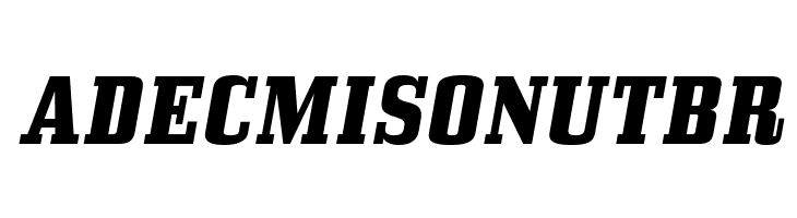 BullpenHv-Italic  Free Fonts Download