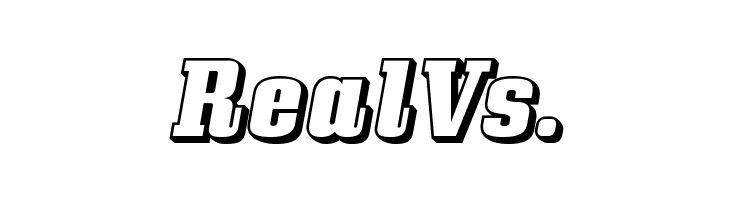 BullpenThreeD-Regular  Free Fonts Download