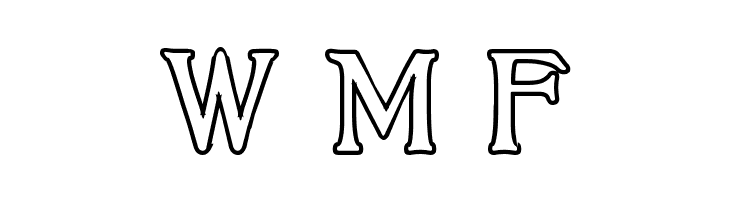 BoltonTitlingOutline  Free Fonts Download