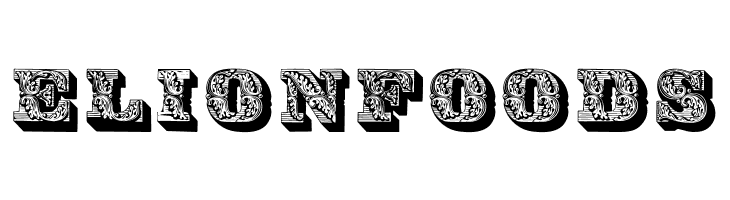 Lettres ombrees ornees  Free Fonts Download