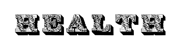 Lettres ombrees ornees  Free Fonts Download