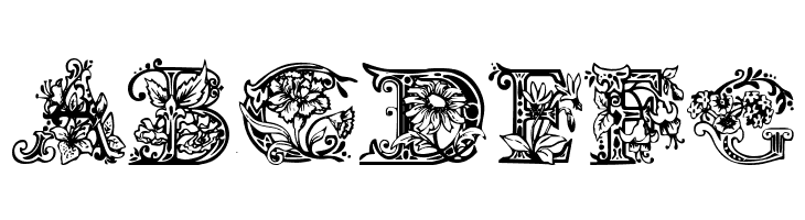 Lime Blossom Caps  Free Fonts Download