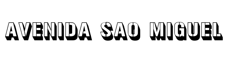 Gunplay3D-Regular  Free Fonts Download