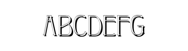 Peake-Shadow  Free Fonts Download