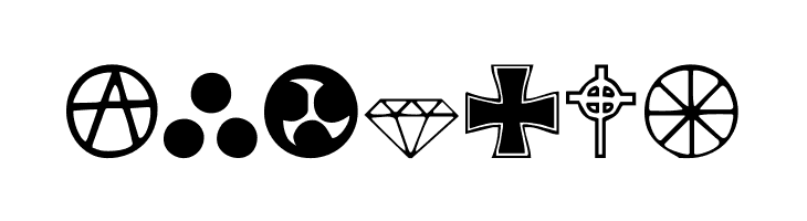 Zymbols  Free Fonts Download