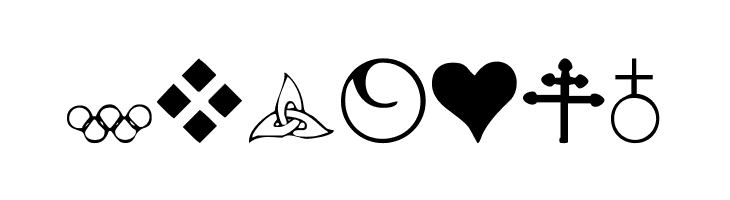 Zymbols  Free Fonts Download