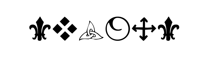 Zymbols  Free Fonts Download