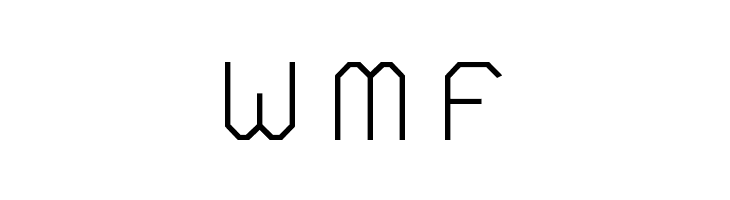 VLOBJ  Free Fonts Download