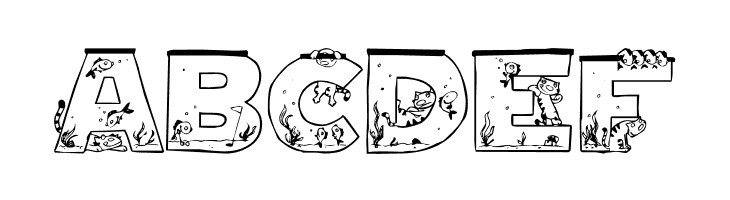 Aquarium  Free Fonts Download