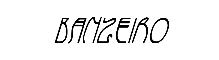 Coyote Deco CondItal  Free Fonts Download