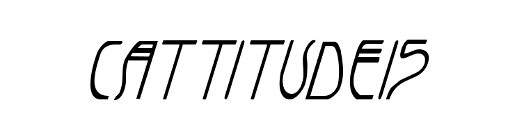 Coyote Deco CondItal  Free Fonts Download