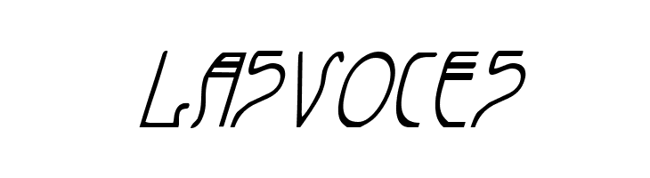 Coyote Deco CondItal  Free Fonts Download