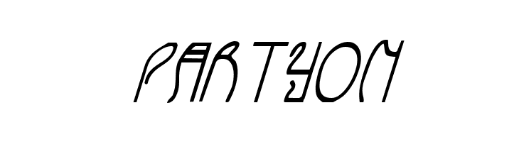 Coyote Deco CondItal  Free Fonts Download